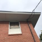 Exterior age & storm damage before & after