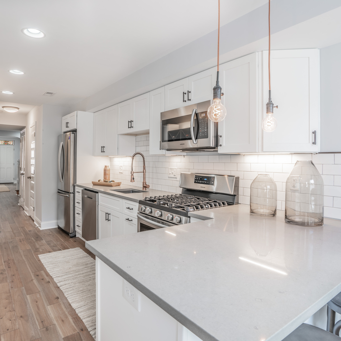 Small Townhouse Kitchen