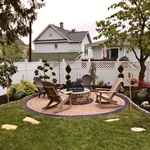 Fire Pit and Patio Construction