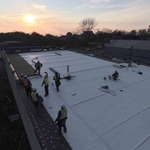 Low Slope Roof Install!