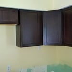 New cabinets
