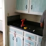 Old cabinets