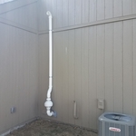 Exterior discharge