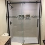 modest 3/4 bath