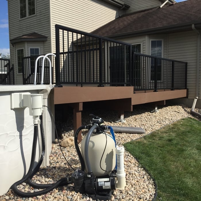 pool deck