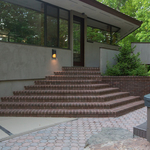 brick steps
