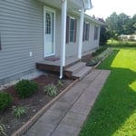 Front of house and porch