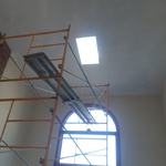 ceilings, popcorn removal and skim coat