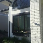 Close up of the windows