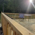 The deck