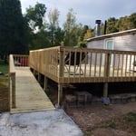 Picture to of the deck