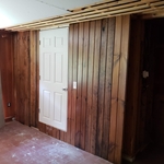 Outside wall left side
