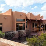 repainted stucco