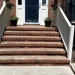 Front Steps cleaned and repaired