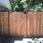 Wood fences