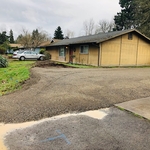 Driveway cut out and Pad