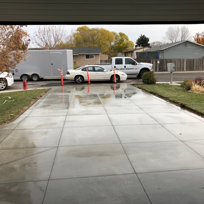 Flat Driveways
