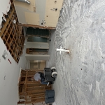 Kitchen, wine bar, tile and 4 major walls removed.