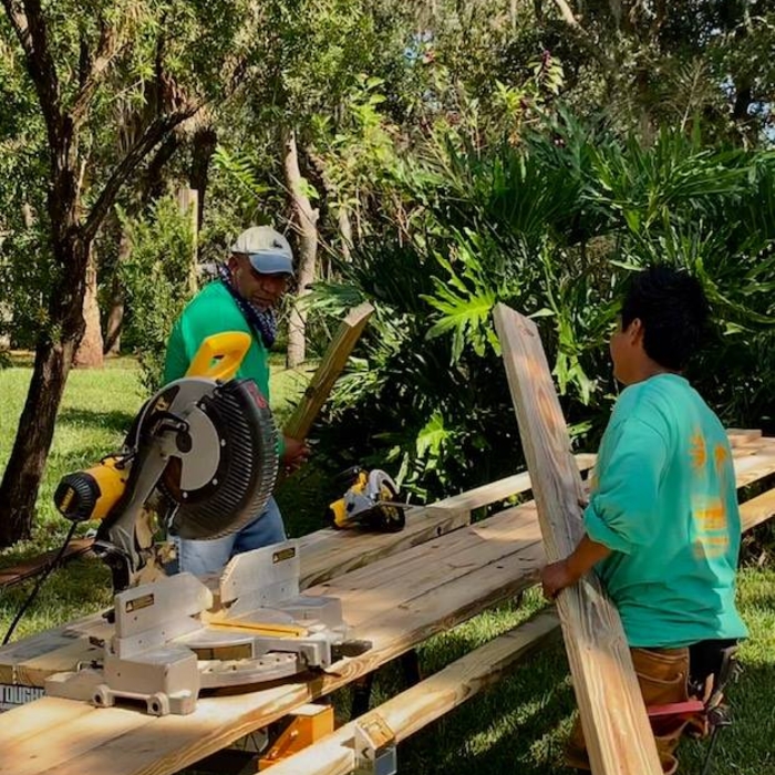 Cutting wood for the right size