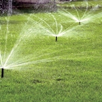 water well pump working the sprinkle system