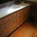 Vanity Knotty Pine