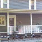 Poneto, siding job