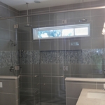 Master shower