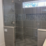 Master shower