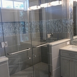 Master shower