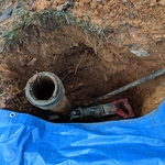 Old clean out removal