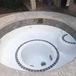 Concrete Spa Paint Project