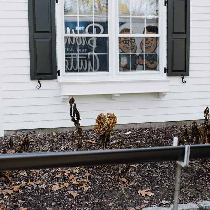 Gutter making stand
