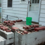 repaired step
