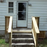repaired step