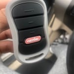 Garage door remote
