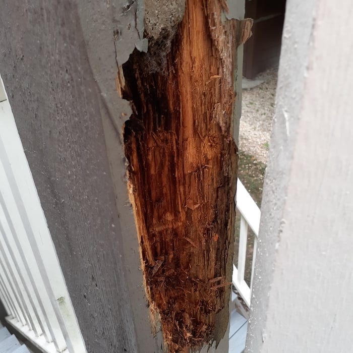 Damaged Post