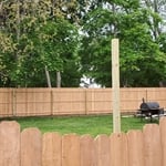 dog ear fence
