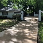 Driveway “after”
