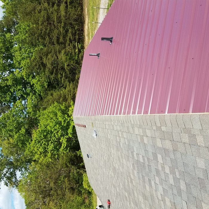 Replace asphalt with metal system