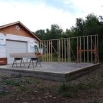 finished floor slab and foundation
