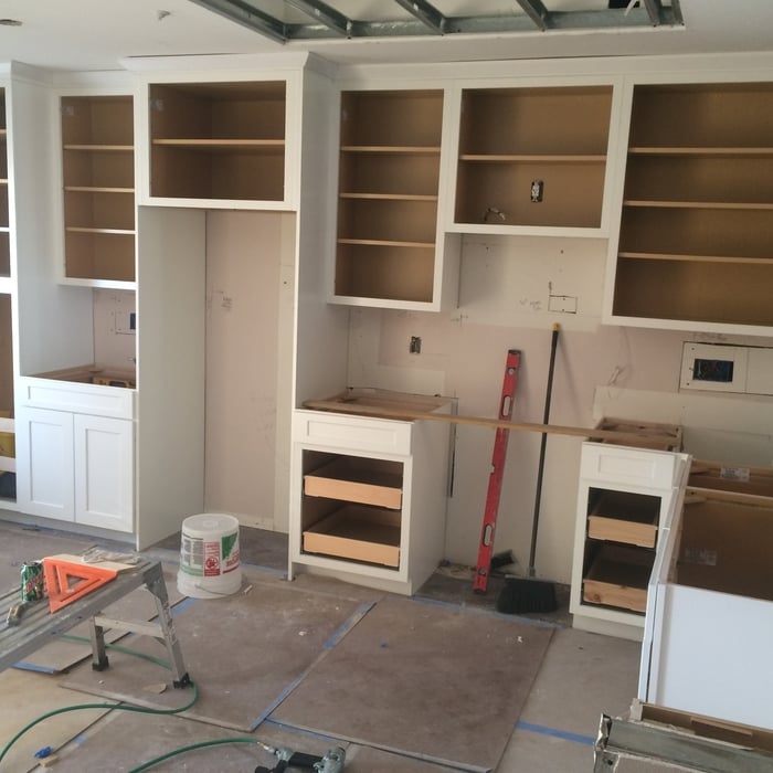 Flooring and Cabinets
