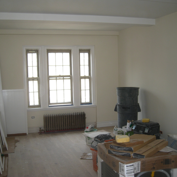 living room walls after