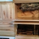 Built in Gun Cabinet