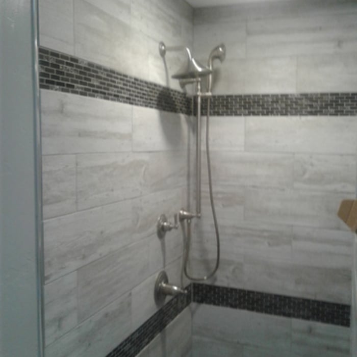 finished bathroom