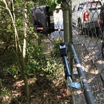 Solar power gate opener
