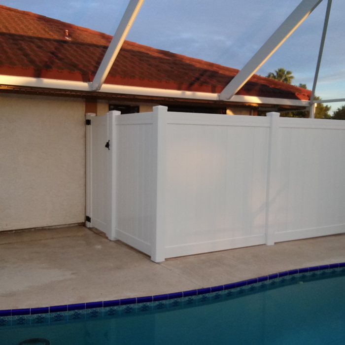 Poolside Shower Enclosure