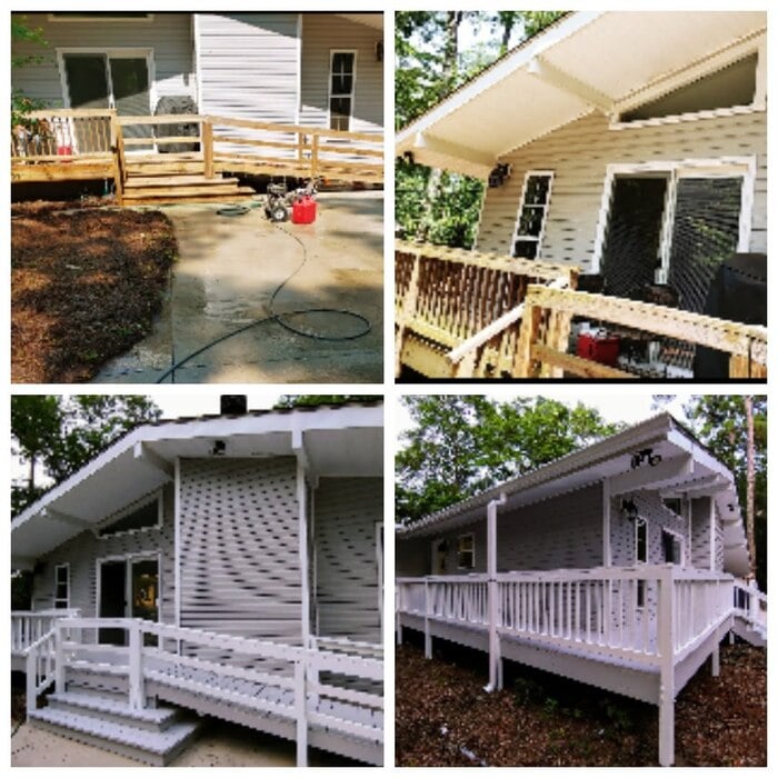 Pressure Wash Paint/ Deck Stain