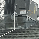 3 ton gas/electric unit install