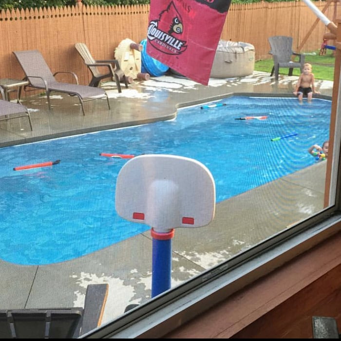 pool opening
