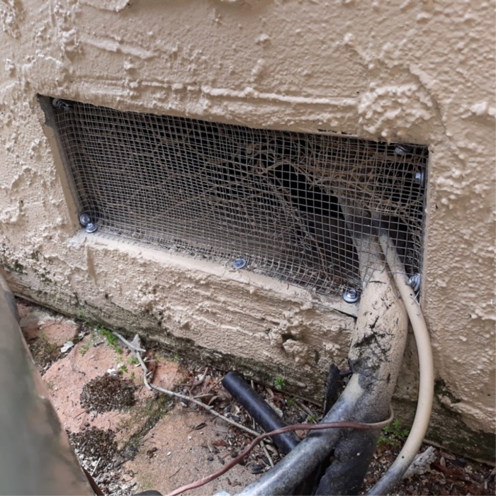 Crawl space vent proofing